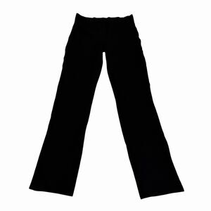 Quince Ultra-Stretch Ponte Tall Pants Straight Leg Stretch Office Black DKBIZ01